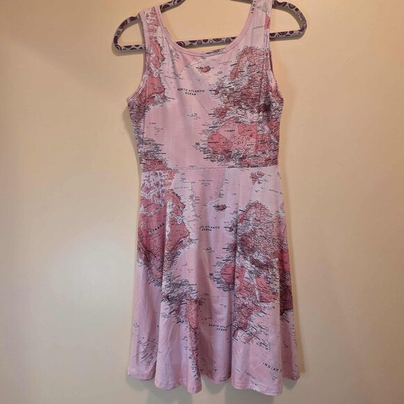 Pink World Skater Dress M - Picture 4 of 4